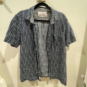 Penguin Patterned Button Up